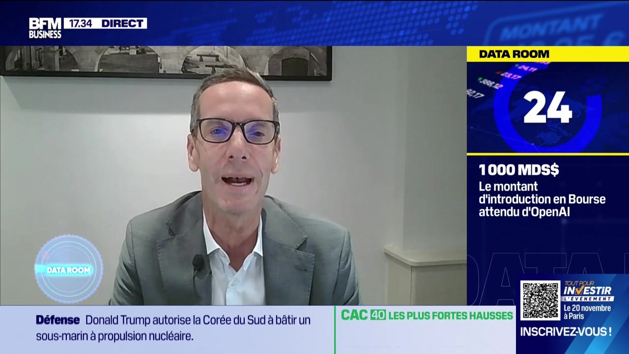 La Data Room : 1 000 mds $ = le montant d'introduction en Bourse attendu d'OpenAI, la plus grosse de l'Histoire - 30/10