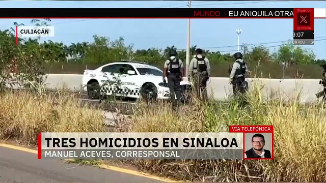 Culiacán registra 3 homicidios y 3 denuncias por desaparición, informa Fiscalía