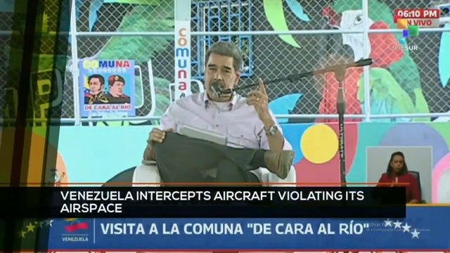 FTS 12:30 30-10: Venezuela intercepts aircraft violating its airspace
