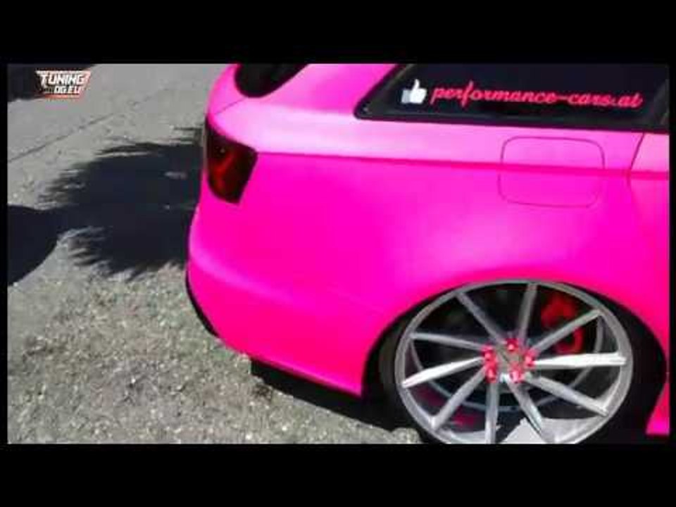 Performance cars Audi RS6 C7 Avant Folierung Pink Tuning