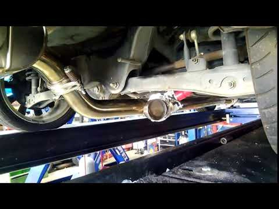 Sportauspuffanlage Bypass System öffnen und schließen