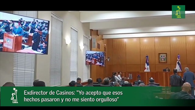 Exdirector de Casinos: “Yo acepto que esos hechos pasaron y no me siento orgulloso”