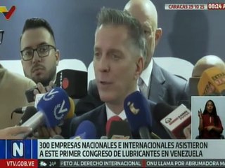 Empresas nacionales e internacionales participan en el 1er. Congreso de Lubricantes de Venezuela