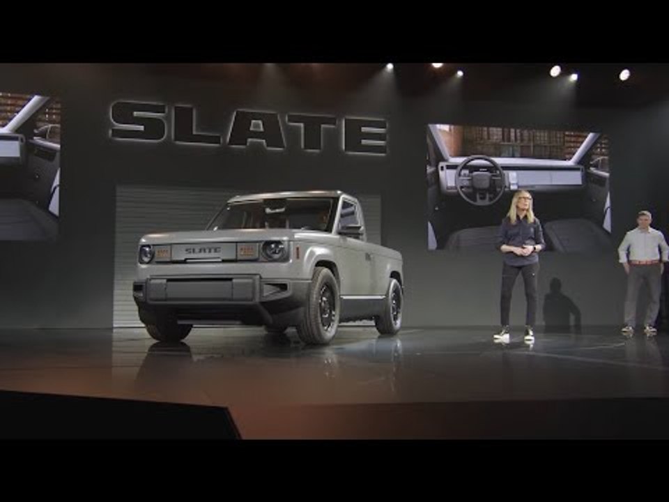 Jeff Bezos präsentiert den Slate Pickup: Weltpremiere & Details im Video | volles Video