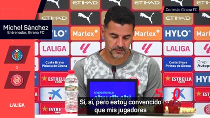 MÍCHEL demuestra TOTAL CONFIANZA antes del GETAFE - GIRONA