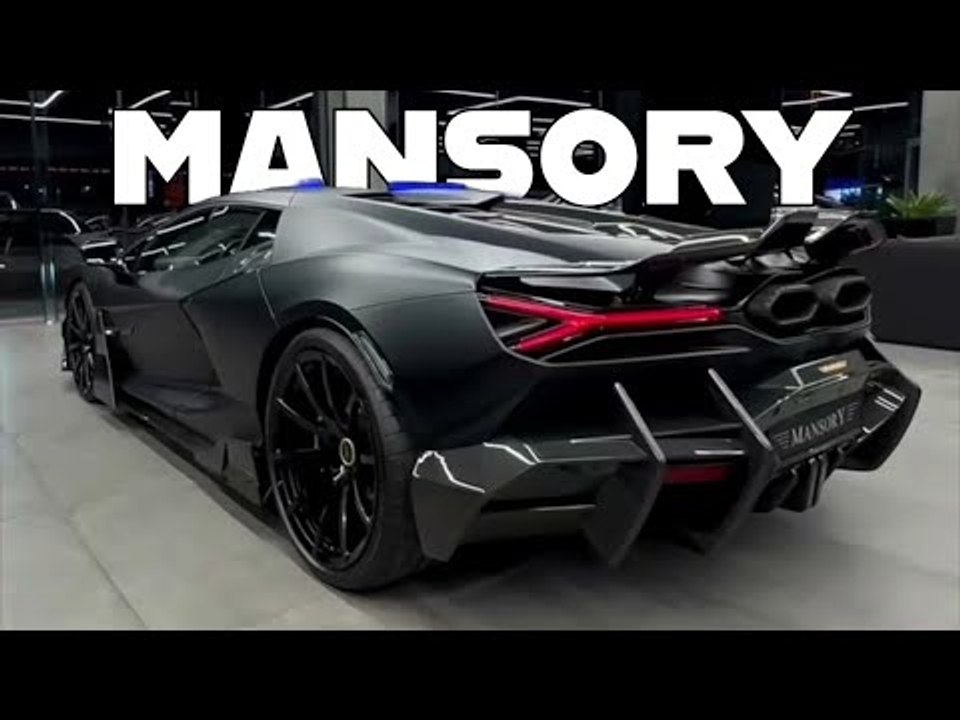Mansory lamborghini revuelto im stealth-look mit 1.070 ps | soundcheck