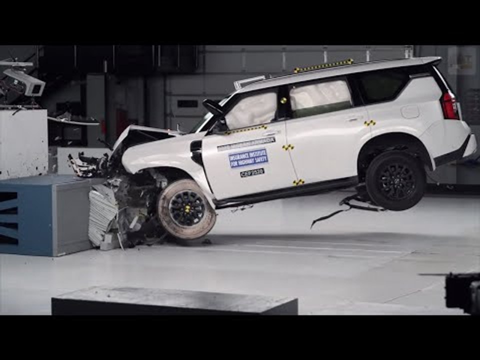 2025 Nissan Armada im IIHS Crashtest – So sicher ist der SUV wirklich!
