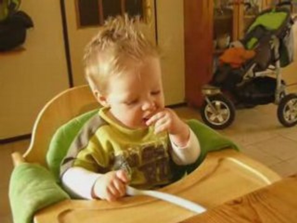 Ruben die brood eet