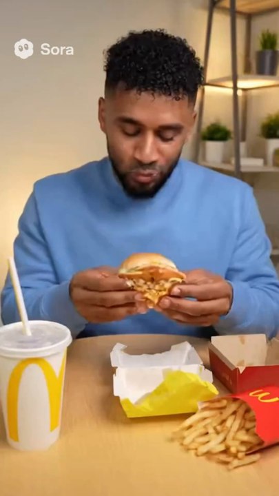 McDonald’s mukbang