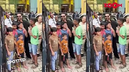 Ananya Panday cuts cake with paps on her 27th birthday  Ahaan Panday FLAUNTS his clean-shaven look