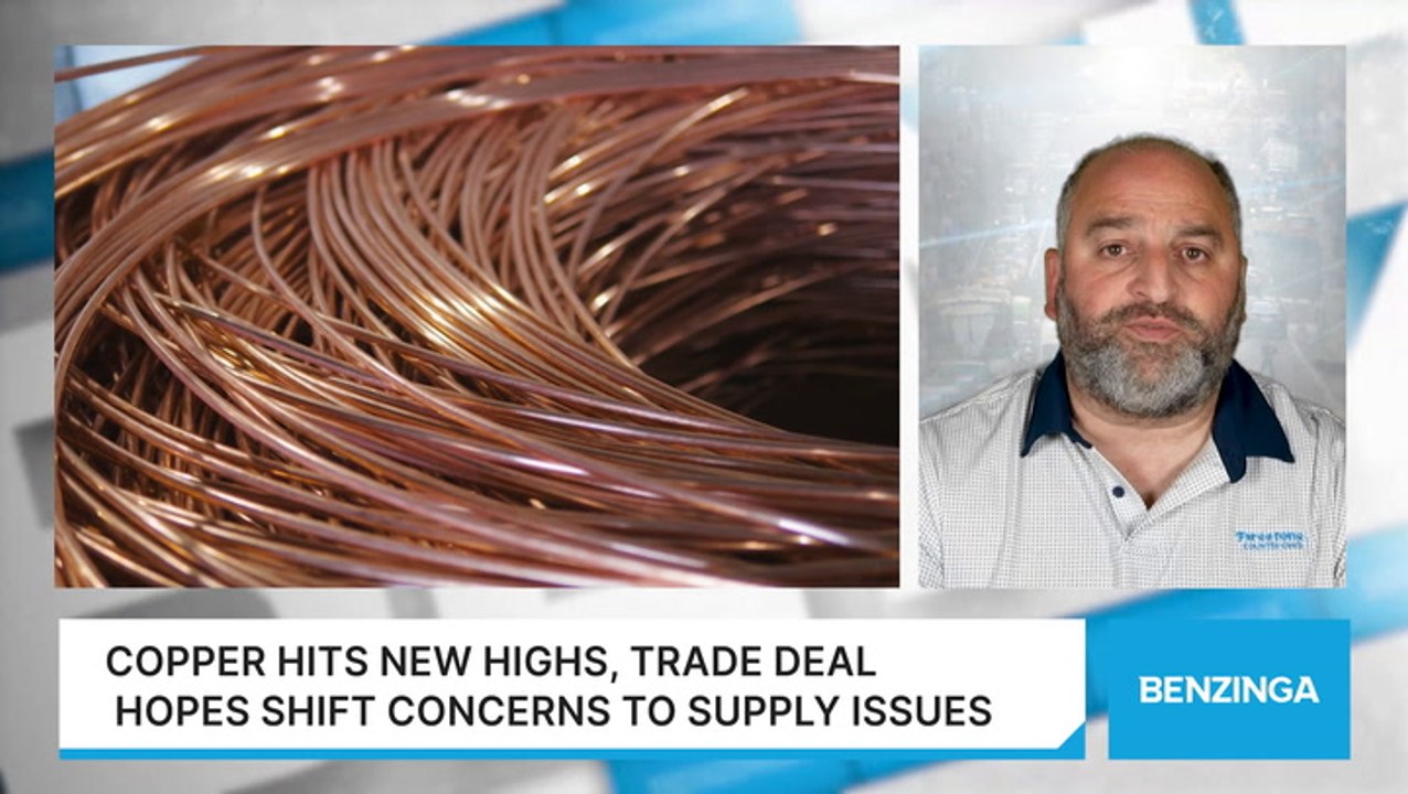 Copper Hits New Highs, Trade Deal Hopes Shift Concerns To Supply Issues
