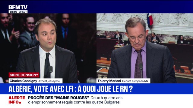Marschall Truchot : Algérie, vote avec LFI, à quoi joue le RN ? - 30/10
