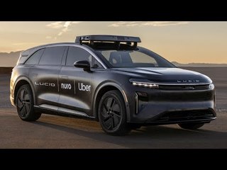 Uber plant 20.000 Lucid Gravity Robotaxis | Umbau mit Nuro-Technik