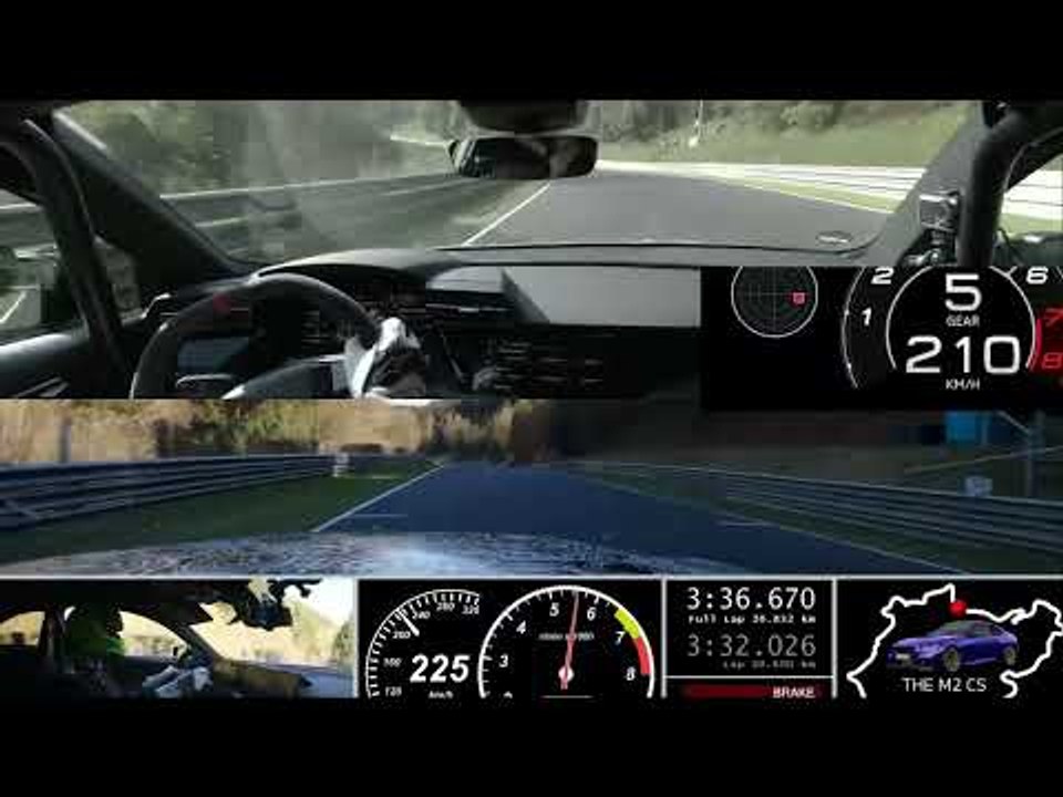 2025 BMW M2 CS vs. 2024 Audi RS3 (8YA) Facelift | Duell Nordschleife