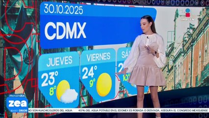 Pronóstico del tiempo 30 de octubre 2025 | Noticias con Francisco Zea