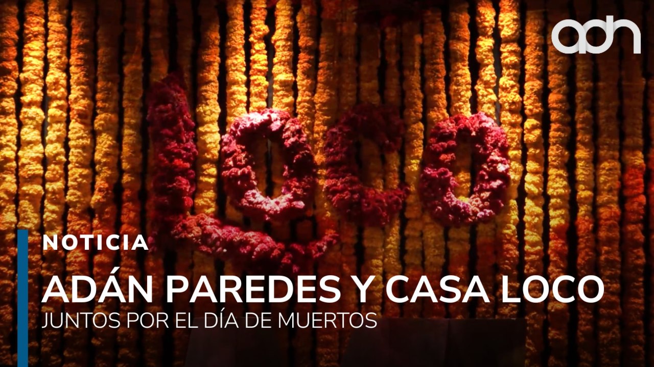 El artista Adán Paredes y Casa Loco juntos e inspirados por el Día de Muertos