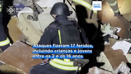 Três mortos em ataques russos com Moscovo a visar a rede elétrica da Ucrânia