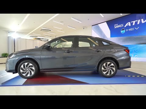 2026 Toyota Yaris ATIV HEV | Dunkelgrauer Hybrid im Detail