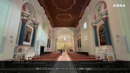 Riapertura Basilica di Norcia, il vescovo: "Benedetto continua a parlare al mondo"