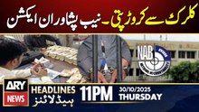 Kohistan Scandal - NAB Peshawar in action || ARY News 11 PM Headlines || 30th Oct 2025