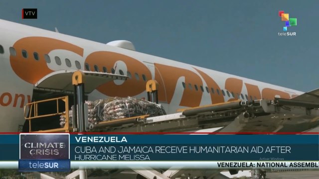 Cuba and Jamaica receive humanitarian aid after Hurricane Melissa