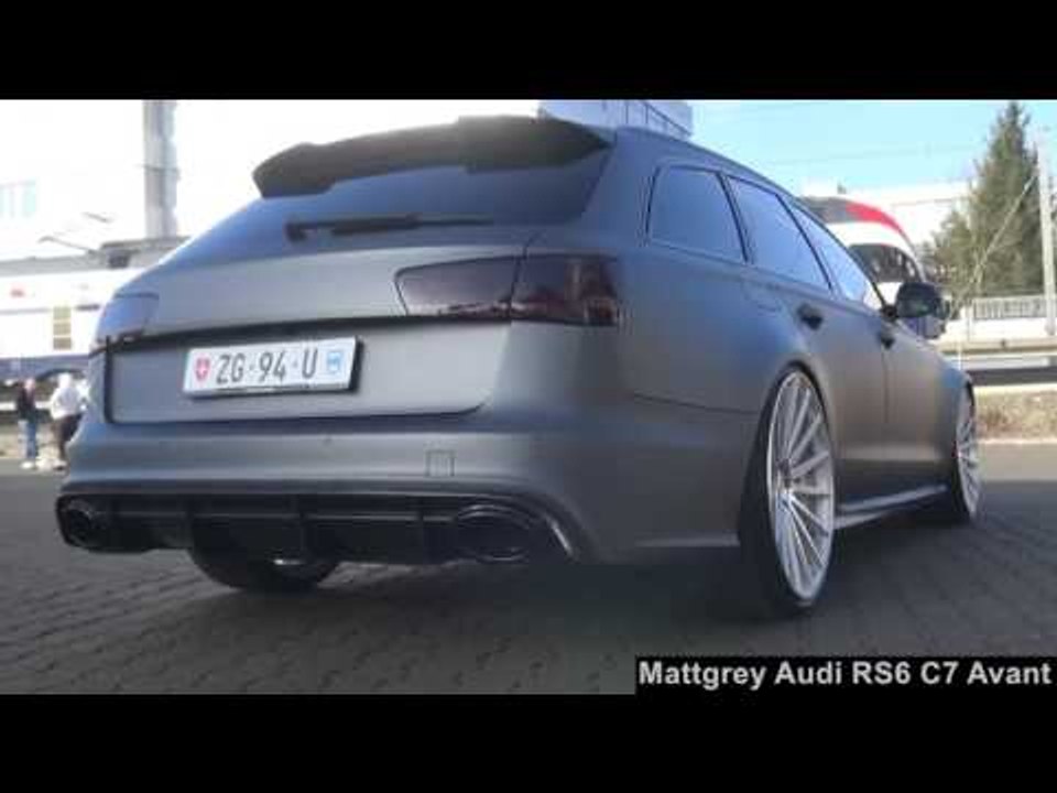 Tuning Audi RS6 C7 Avant in Mattgrau