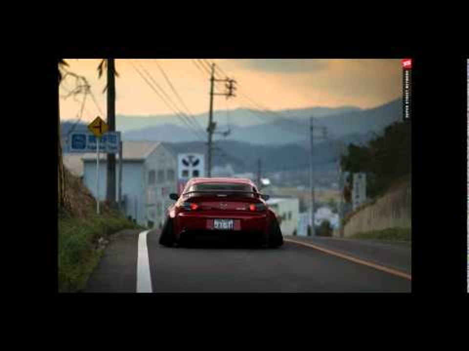 Mazda RX 8 Rocket Bunny Tuning &  20 Grad Radsturz