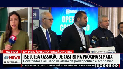 TSE vai julgar cassação de Cláudio Castro; saiba mais | TEMPO REAL