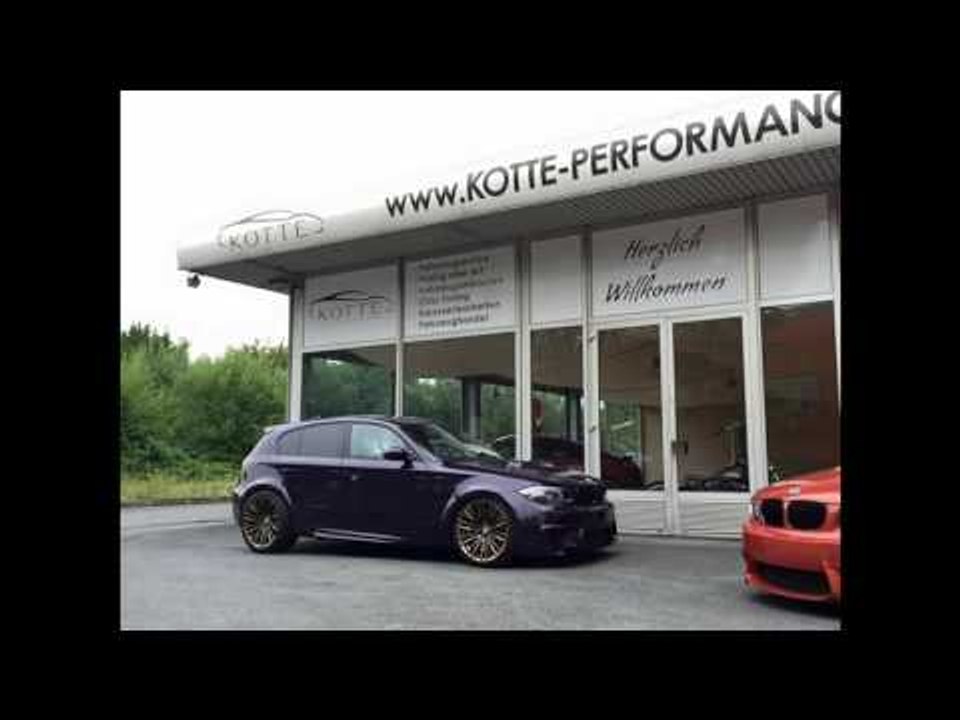 Dia Show Tuning Kotte Performance BMW 1M Style E87 N54 Single Turbo
