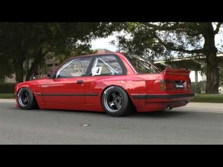 Dia Show Tuning Pandem rocketbunny tra kyoto BMW E30 Widebody