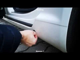 Anleitung zum Dellen ziehen mit Klebetechnik   ohne Erfolg