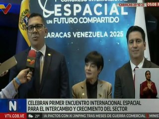 Celebran en Caracas Primer Encuentro Internacional Espacial, para el desarrollo del sector