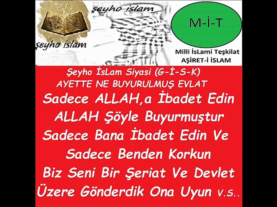 Tek Başına Devlet Şeyho İsLam (Yeni)
