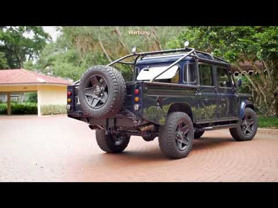 2019 ECD Land Rover Defender 130 mit Aston Martin Lackierung