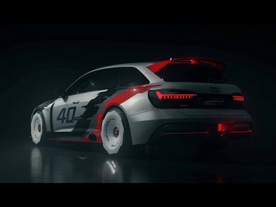 Audi RS6 GTO Concept: 720 PS Hommage an den Audi 90 quattro IMSA GTO!