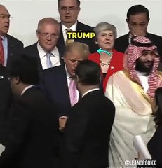 Just wrapped up an INCREDIBLE meeting with President Xi, President Putin, and Crown Prince MBS.