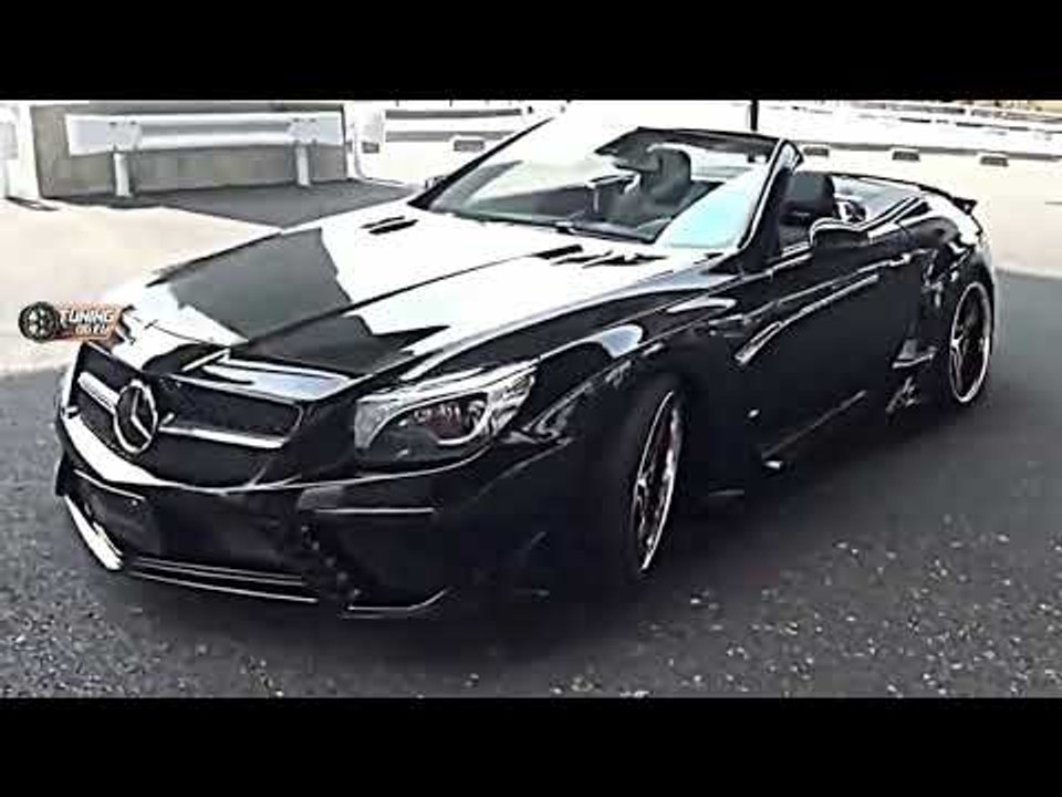 Vitt Squalo Mercedes SL Cabrio Tuning