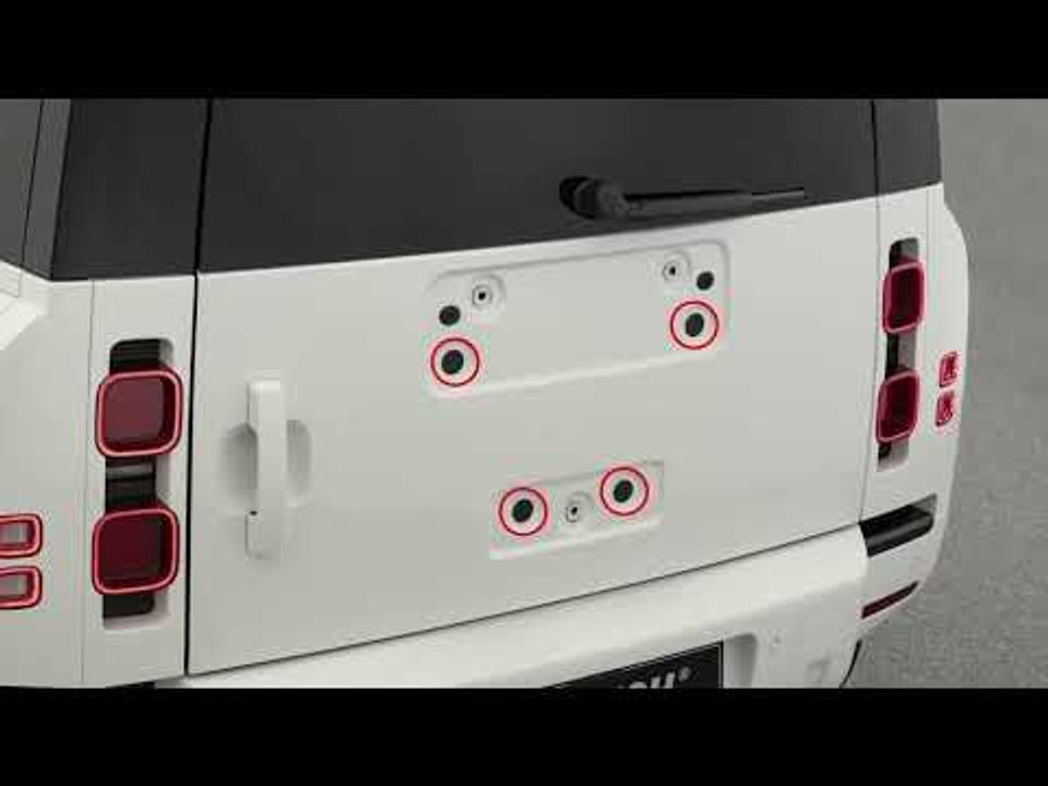 STARTECH Land Rover Defender (L663) Abdeckung/Aufsatzteil für Reserveradhalterung