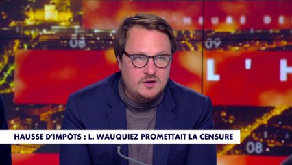 Geoffroy Lejeune : «Laurent Wauquiez a compris que le budget ne passera pas»