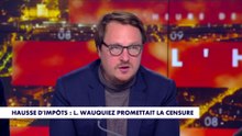 Geoffroy Lejeune : «Laurent Wauquiez a compris que le budget ne passera pas»