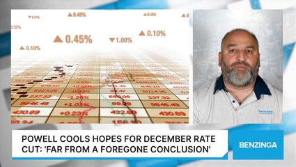 Powell Cools Hopes For December Rate Cut: 'Far From A Foregone Conclusion'