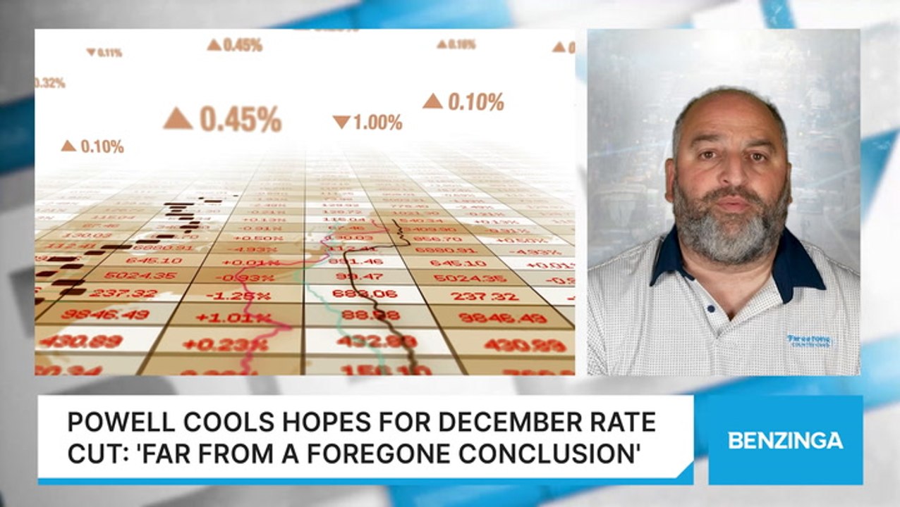 Powell Cools Hopes For December Rate Cut: 'Far From A Foregone Conclusion'