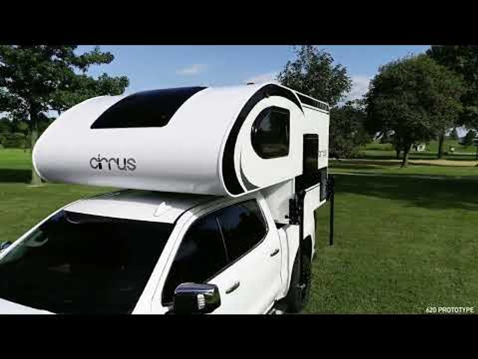 Der 2021 Cirrus 620 Truck-Camper von NuCamp! 680 Kilogramm für Ford F-150, Ram 1500 & Co.