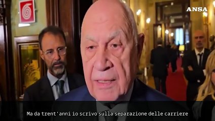 Separazione carriere, Nordio: "Spero in un referendum non politicizzato"
