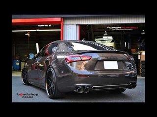 Dia Show Tuning Bond Style Maserati Ghibli S auf 22 Zoll HF Alufelgen