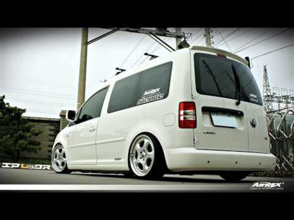 Dia Show Tuning VW Caddy mit Airrex Airride Fahrwerk
