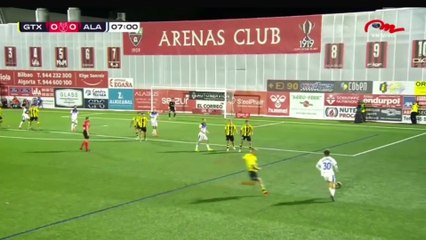 Copa del Rey: Primer gol del Alavés ante Getxo