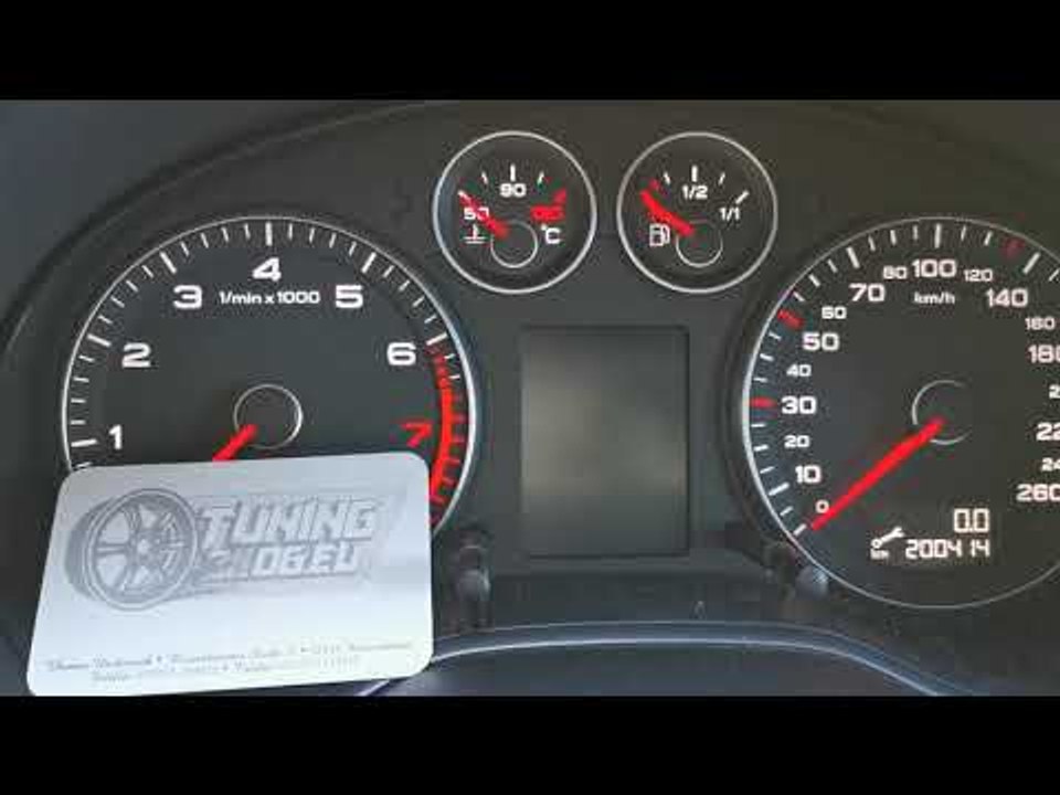 Audi a3 8p 2009 serviceanzeige zurücksetzen (Öl-service reset) - kein reset der wartungsanzeige