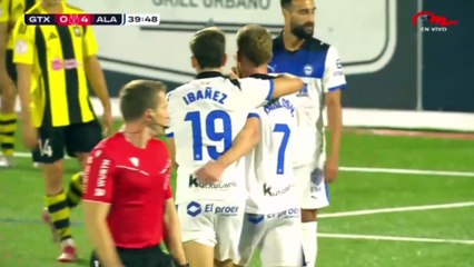 Copa del Rey: Cuarto gol del Alavés ante Getxo