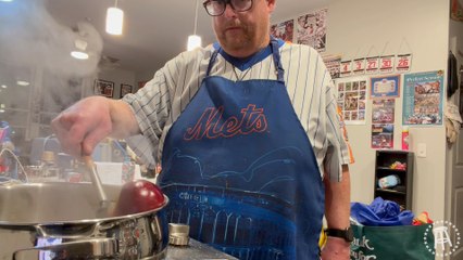 Tank Cooks Carmel and Candy Apples